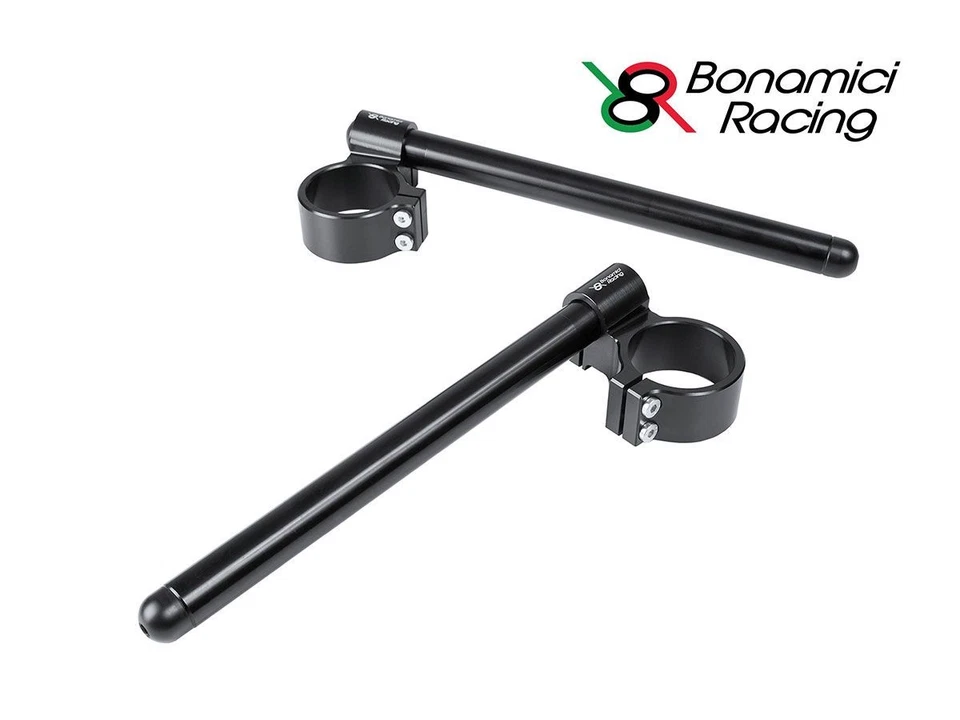 RAISED HALF HANDLEBARS PAIR BONAMICI RACING FOR APRILIA RSV4 / R / APRC 2009-202 - Image 1 of 1
