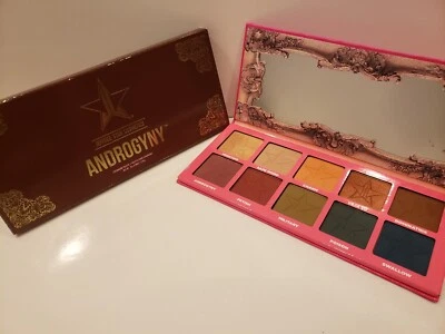 Jeffree Star - Paleta de sombras de ojos de 10 tonos - Androginia - 0,9 OZ en total - Nueva en caja Foto 1 de 2