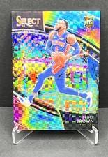 Bruce Brown Tie Dye Court Side #02/25 2018-19 Panini Select Nuggets Pacers SSP