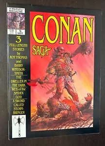 CONAN SAGA #5 (Marvel Comics 1987) -- quasi nuovo - - Foto 1 di 2