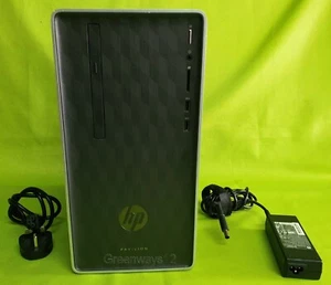 Hp Pavilion 590-a0xxx AMD A6-9225 2.60GHZ 8GB RAM 256GB SSD 1TB HDD Desktop - Afbeelding 1 van 12