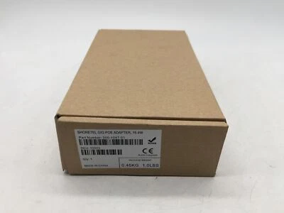 Shoretel 300-1047-01 Single Port Power Over Ethernet Gig Poe Adapter FREE S/H - Image 1 of 3