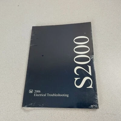 Honda S2000 2006 manual de solución de problemas eléctricos fabricante de equipos originales nuevo sellado Foto 1 de 2