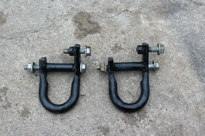 OEM Chevrolet GM 2007-2014 Tahoe Suburban Yukon Escalade Tow Hook Pair 15827191 - Image 1 of 4