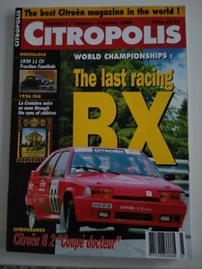 Revista Familiar Citropolis Citroen Racing BX 11 CV Tración No.7 Enero-Febrero 1998 - Imagen 1 de 2