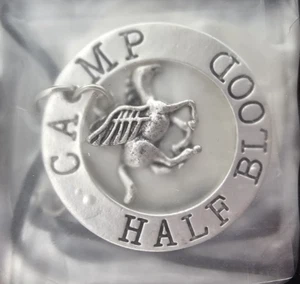 Camp Half-Blood Pendant with Black Cord Necklace Percy Jackson – New - Picture 1 of 6