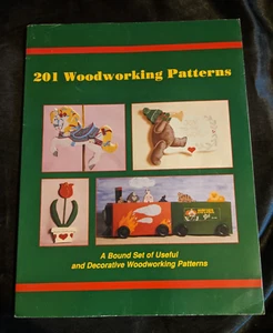 201 Woodworking Patterns Abound Set of Useful and Decorative Woodworking Pattern - Picture 1 of 4