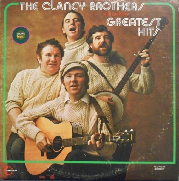 The Clancy Brothers With Lou Killen ‎ Greatest Hits- Near Mint - Vinyl LP Stereo - Image 1 of 1