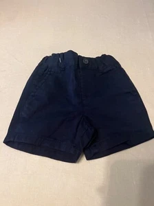 The Children's Place Boys Blue Cargo Shorts 9-12 Months - Picture 1 of 2