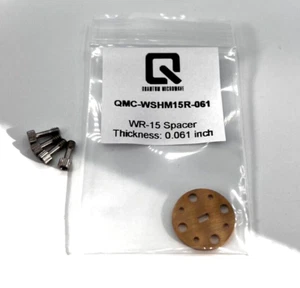 WR-15 Millimeter Waveguide Spacer Thickness 0.061 Inch Gold Plated - Picture 1 of 1