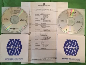 Queen Superstar Concert Westwood One Radio Show # 96-20 with Original Cue Sheet - Picture 1 of 9