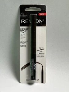 SET OF 2-Revlon ColorStay Brow Tint, 710 DARK BROWN, New, Carded. UP TO 24 HRS. - Picture 1 of 1