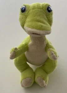 The Land Before Time Ducky Plush Green Dinosaur 2007 Playmates 8” Stuffed Toy - Picture 1 of 6