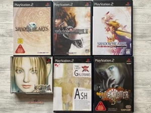 SONY PS 1 2 Koudelka & Shadow Hearts & Galerians: Ash & clock tower 3 from Japan - Picture 1 of 18