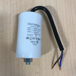 Mazzer Robur / Kold Grinder 20μF Motor Capacitor With Wires 50hz 220-240v - Picture 1 of 5