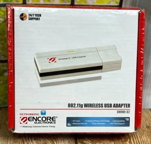 NUEVO Adaptador USB Inalámbrico Encore Electronics 802.11g ENUWI-G2 - Imagen 1 de 6