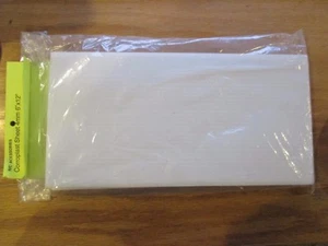 pack of 6 Corroplast sheet 6" x 12" 4mm White Blank w Free ship! - Picture 1 of 2