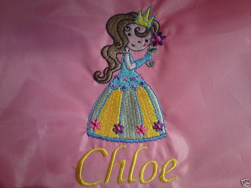 BAG BASE Personalisierter Prinzessin Rucksack/Schule/PE Kordelzugbeutel
