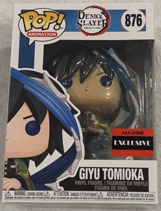 Funko Pop! Vinilo: Demon Slayer: Giyu Tomioka - Caja menor exclusiva de anime AAA Dmg - Imagen 1 de 6