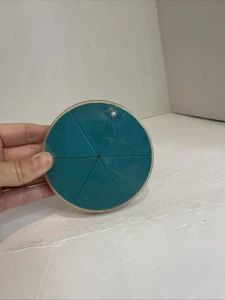 Fraction Circles Teacher Home School Math Tool Plastic - Picture 1 of 3