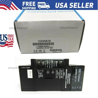 New In Box FANUC IC693PWR330 IC693PWR330E Power Supply Unit - Image 1 of 4
