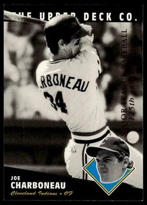 1994 Upper Deck All-Time Heroes #141 Joe Charboneau 125th-Anniversary - Image 1 of 2