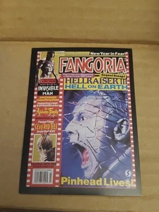1992 Fangoria Fango Fright File Hellraiser 3 Mauled At The Mall #52 - Picture 1 of 2