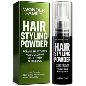 Hair Styling Powder – Lightweight Volume Booster & Texturizing Dust for Fine, Th - Picture 1 of 7