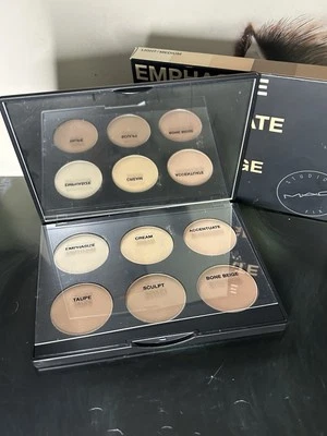 NIB MAC SCULPT & SHAPE Highlight/Contour PALETTE! Light/Medium - Image 1 of 4