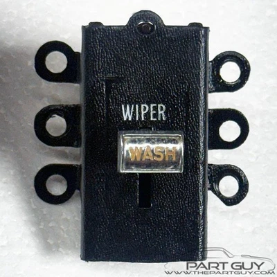 70-72 GTO Windshield Wiper Switch Lemans Tempest Wipers Knob 71 Pontiac - Image 1 of 4