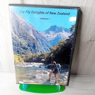 DRY FLY DELIGHTS OF NEW ZEALAND VOL 1 DVD - RARE RETRO FISHING - Image 1 of 4