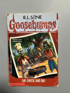 Goosebumps Say Cheese and Die! #4 1st Edition/1st Print 1992 R.L. Stine - Picture 1 of 3