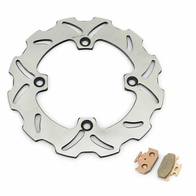 Rotor de disco de freno trasero sólido y pastillas DR 650 SE 97 98 para Suzuki DR650SE 1996-2024 Foto 1 de 4