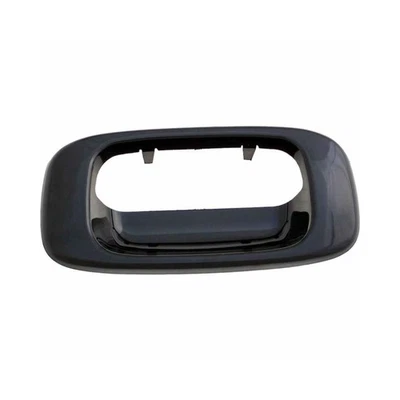 For GMC Sierra 2500 HD/3500 2001-2006 Tailgate Handle Bezel Plastic Smooth Black Foto 1 de 4