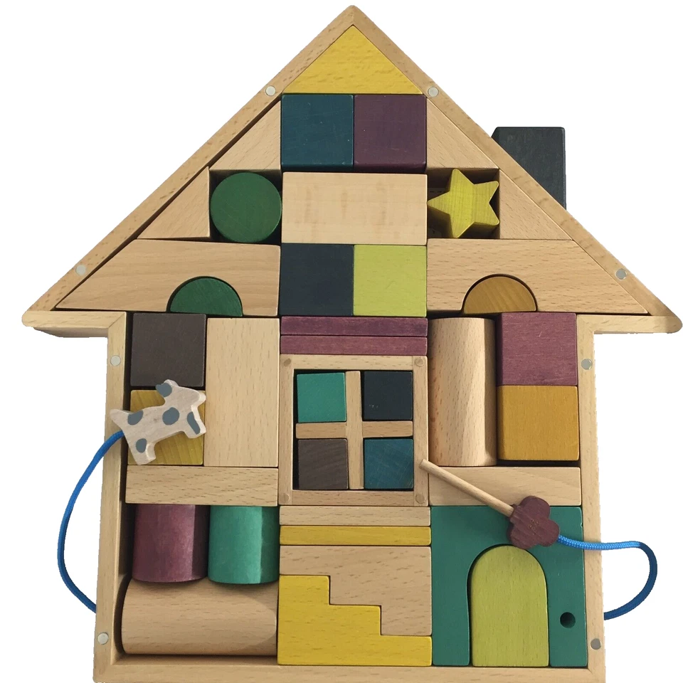 GG* 09 Tsumiki Building Wooden Blocks Set