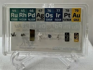 Zestaw półziarnisty Micro PM Ruten Rod Pallad Osm Iryd Platyna Złoto - Zdjęcie 1 z 4
