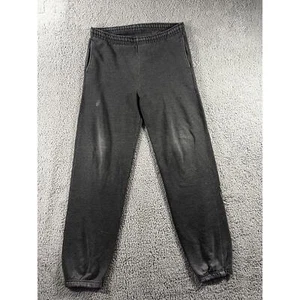 Vintage Wilson Sweatpants Men Medium Elastic Waist Y2K 90s - Picture 1 of 12