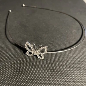 Crystal Rhinestones metal butterfly Headband head-wear Accessories - Picture 1 of 7