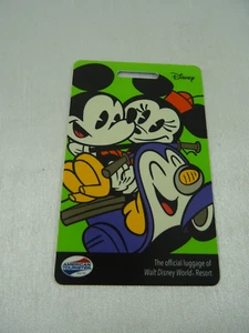 Disney American Tourister Kofferanhänger Mickey Mouse Minnie Mouse auf Roller NEU - Bild 1 von 4