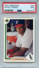 1991 Upper Deck Frank Thomas PSA 9
