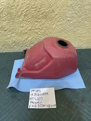 1983? Tanque de combustível Honda Atc 110 gasolina 199 - Imagem 1 de 4