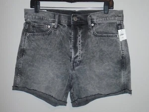 Gap Denim Cheeky Short Size 31/12 Tall Black Cut Off Shorts - Picture 1 of 6