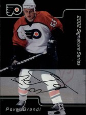 2001-02 (FLYERS) BAP Signature Series Autographs #220 Pavel Brendl