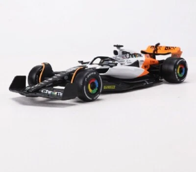 Bburago 1:43 2023 Monaco GP F1 McLaren MCL60 #81 Oscar Piastri Model Car - Image 1 of 4