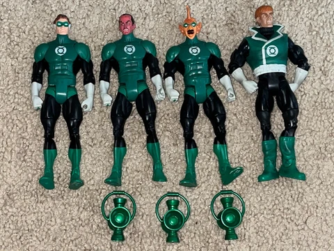 DC Universe Classics Green Lantern 5 pack lot of 4 Walmart Exclusive Cover