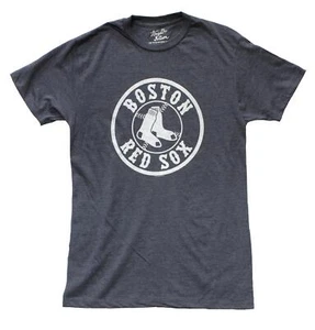 MLB Boston Red Sox Heathered Vintage Soft T-Shirt by Wright & Ditson - Picture 1 of 1