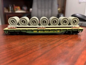 HO Great Northern 50' Flachwagen 42762 mit Spulenladung - Top gebrauchter Zustand  - Bild 1 von 6