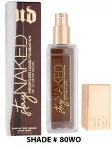 Urban Decay Stay Naked Weightless Liquid Foundation Vegan Shade # 80WO (30ml) - Picture 1 of 1
