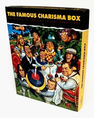 The Famous Charisma Box-History Of Charisma Records 1968-85 4CD Deluxe Box 1993 - Image 1 of 3