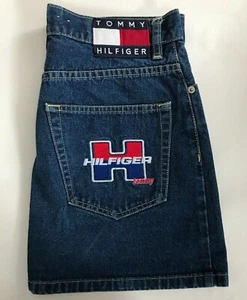 Tommy Hilfiger Womens Size 9 Skirt Blue Jean 100% Cotton - Picture 1 of 5